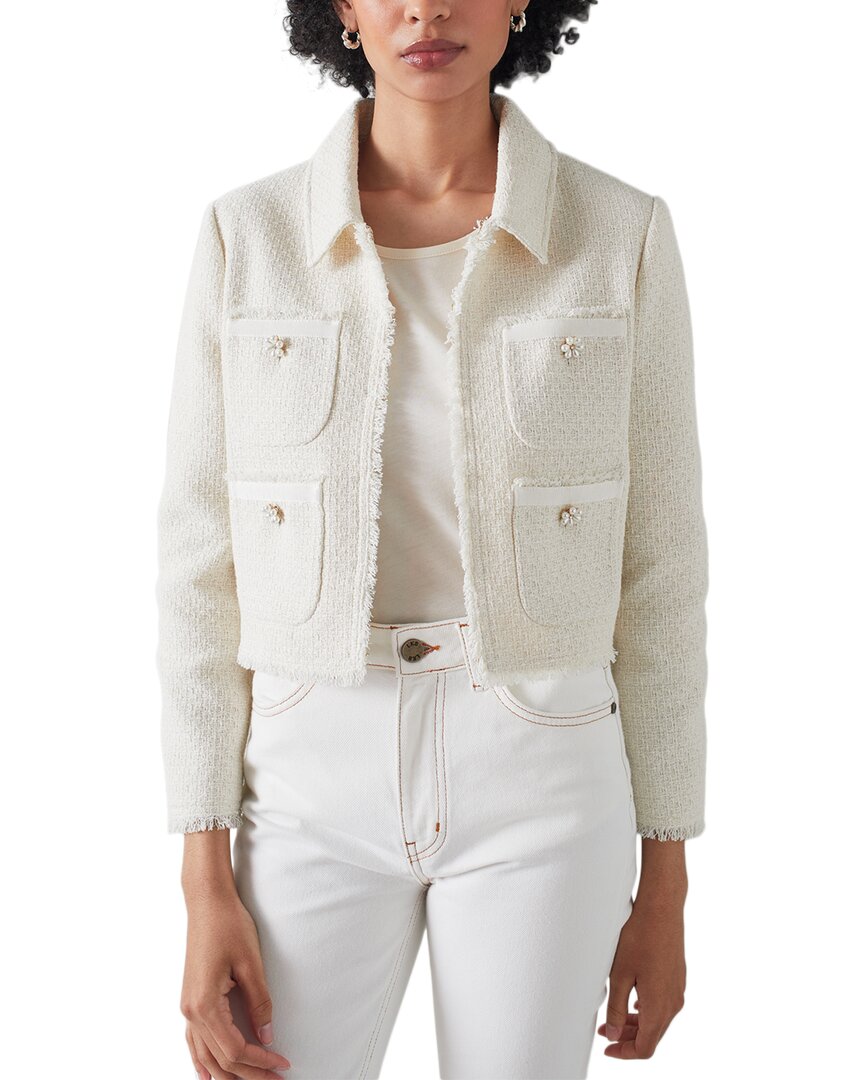 Lk Bennett L.k.bennett Ada Wool-blend Jacket