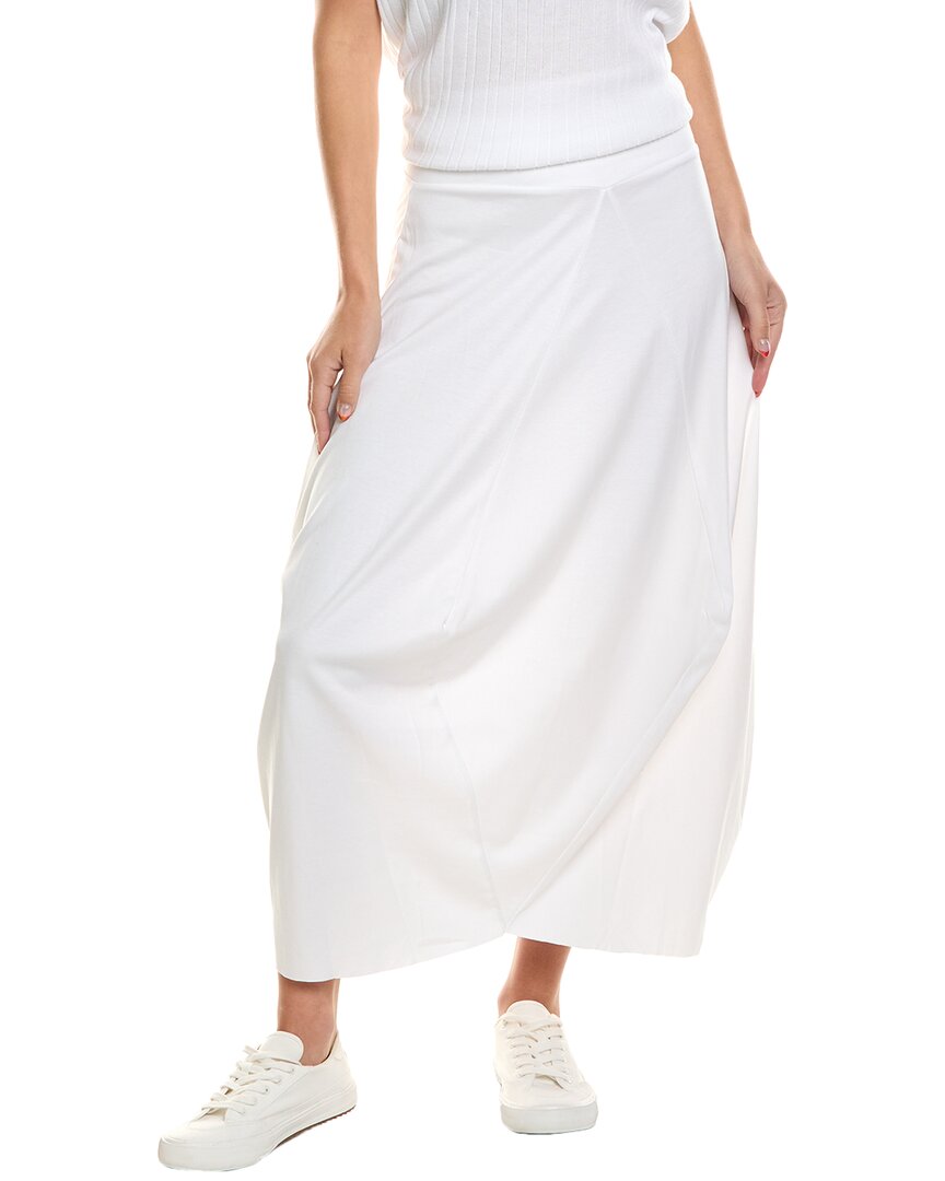 Planet Balloon Skirt In White