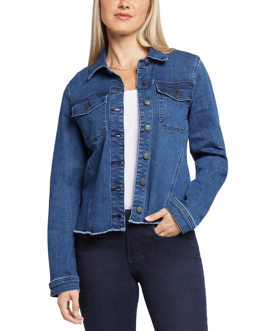 NYDJ NYDJ FRAYED HEM DENIM JACKET