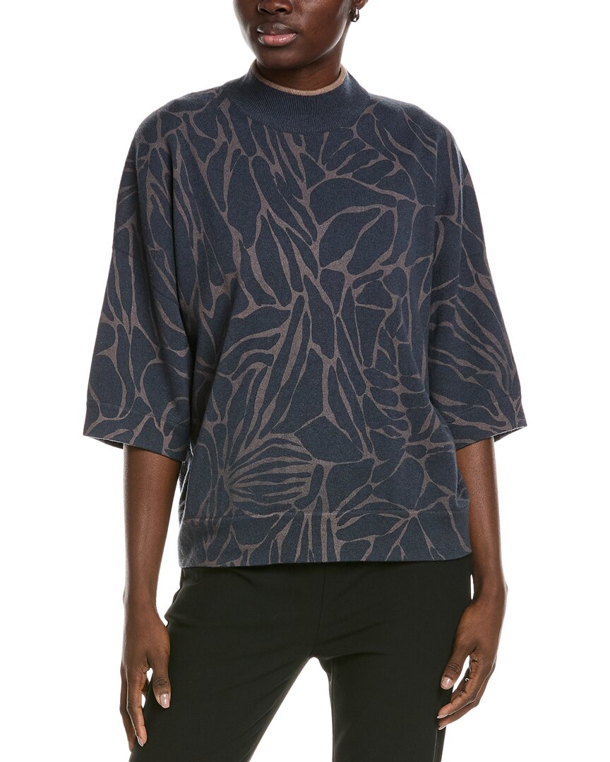 Brunello Cucinelli Wool, Cashmere & Silk-blend Sweater