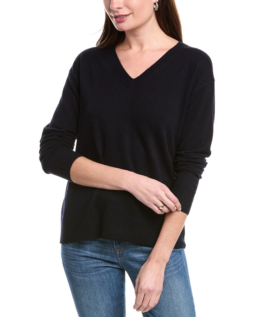 Vince Wool & Cashmere-blend Sweater In Blue
