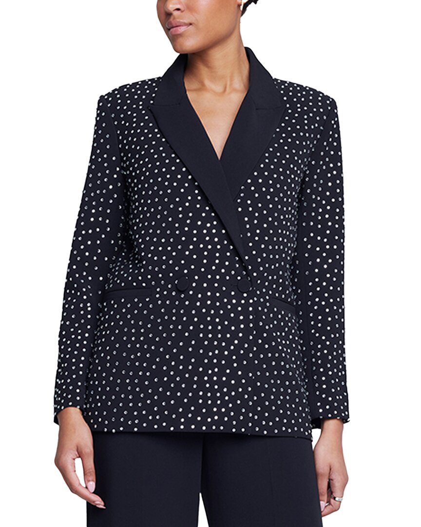 L Agence L'agence Jericho Rhinestones Blazer