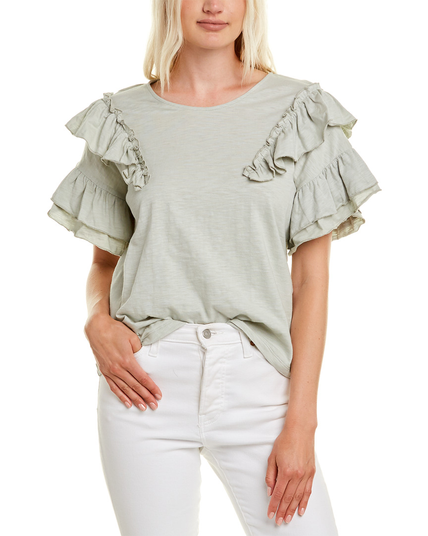 Image of LUMIERE Ruffle Top