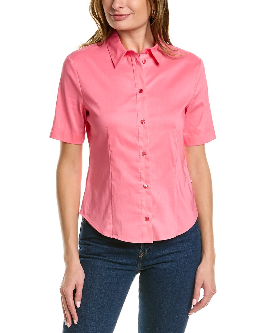 Hugo Boss Bashinea Top In Pink Modesens