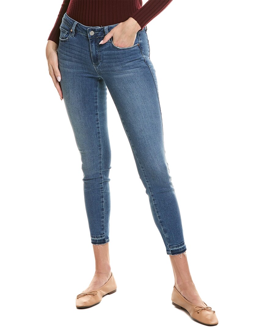 PAIGE PAIGE VERDUGO RIHANNON DISTRESSED MID RISE ULTRA SKINNY ANKLE JEAN