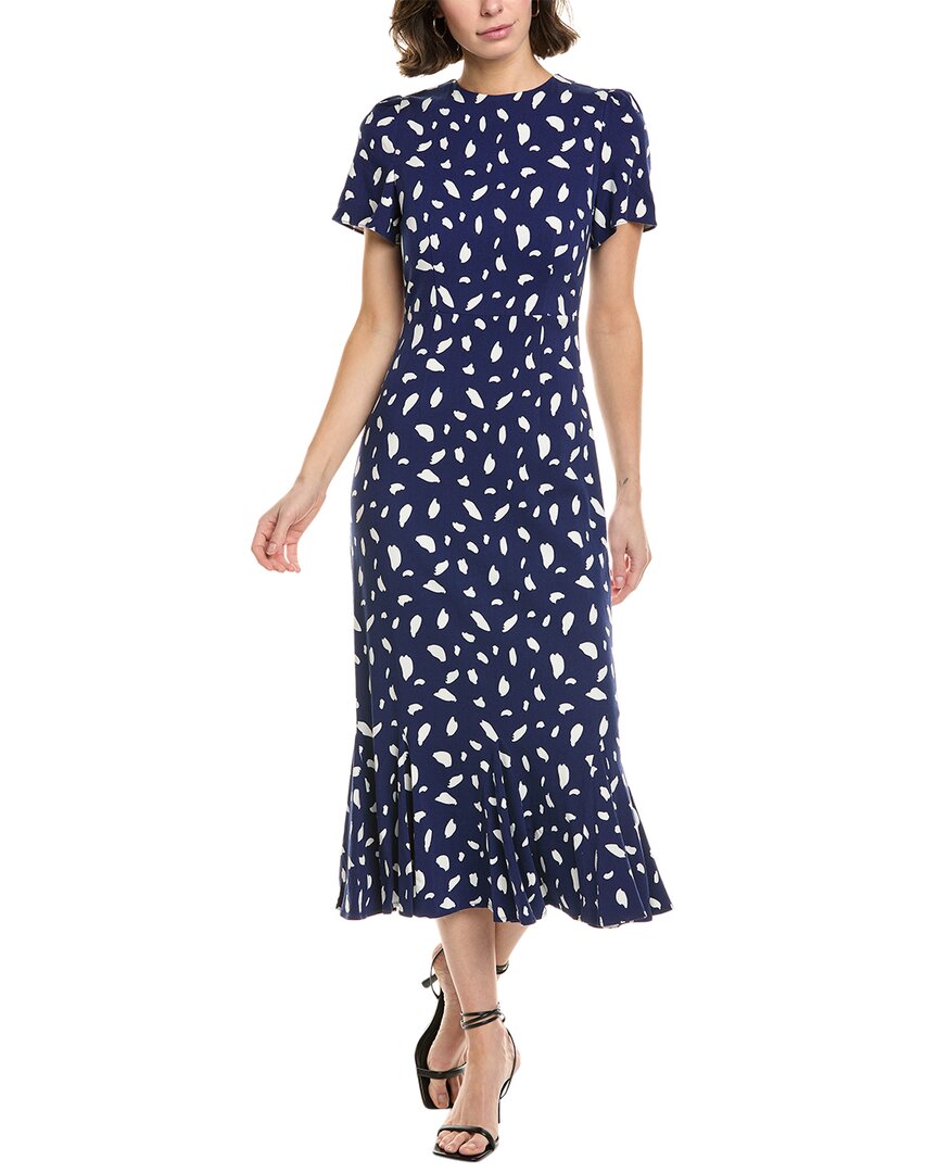 Femme Society Maxi Dress In Blue