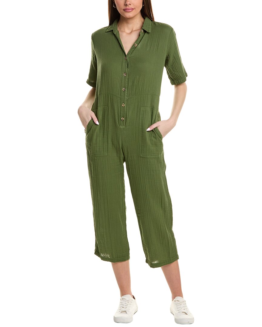 Velvet By Graham & Spencer Elia Jumpsuit In Green