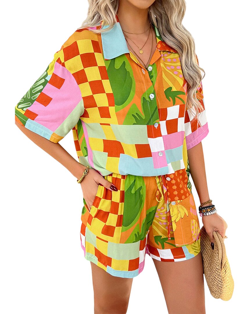 Luna Tuccini 2pc Shirt & Short Set