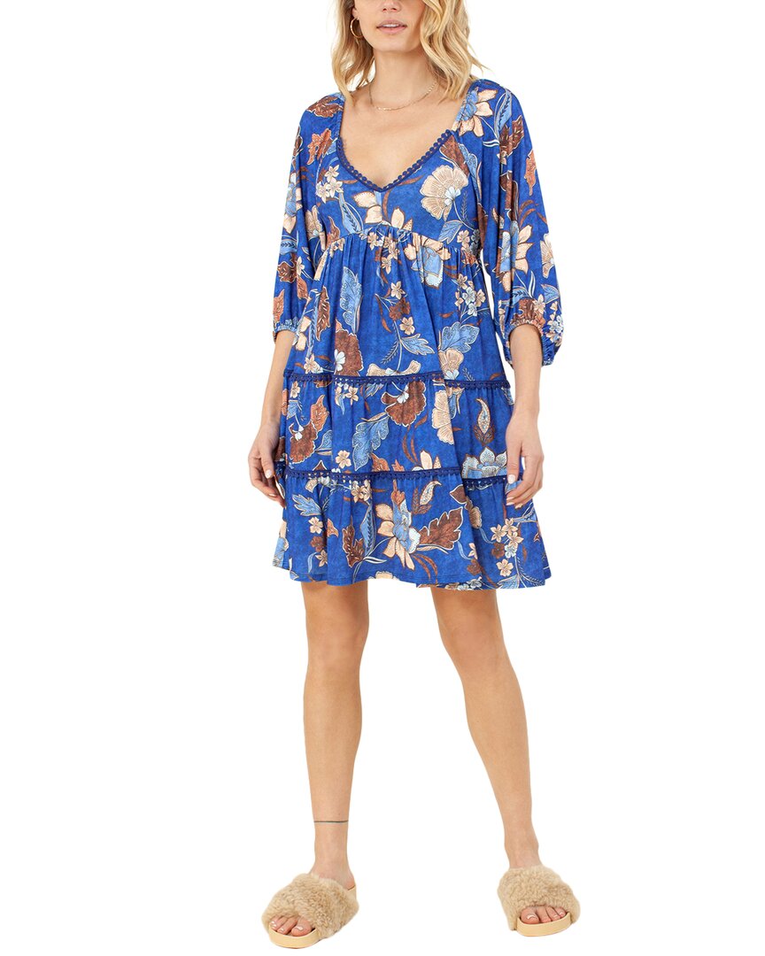 Hale Bob V Neck Dress Printed