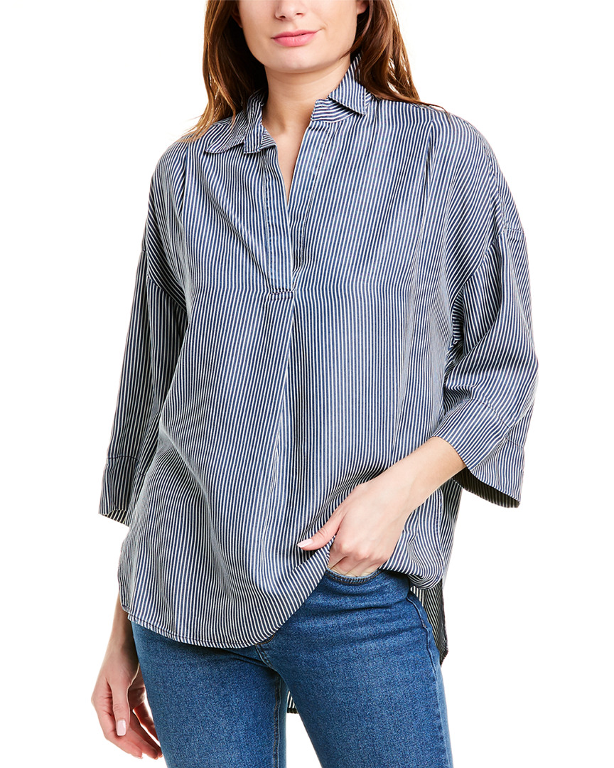 Image of French Connection Julienne Pop Over Shirt