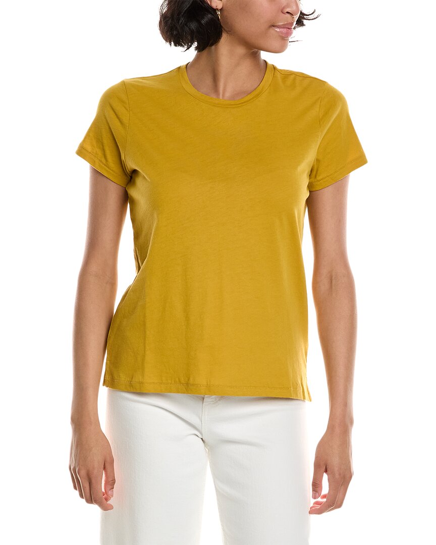 Goldie Organic Boy T-shirt In Yellow