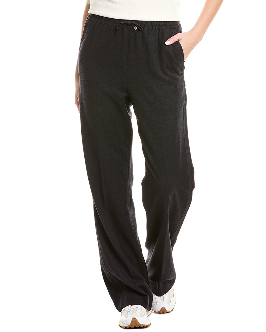 Moncler Wool & Cashmere-blend Pant In Black