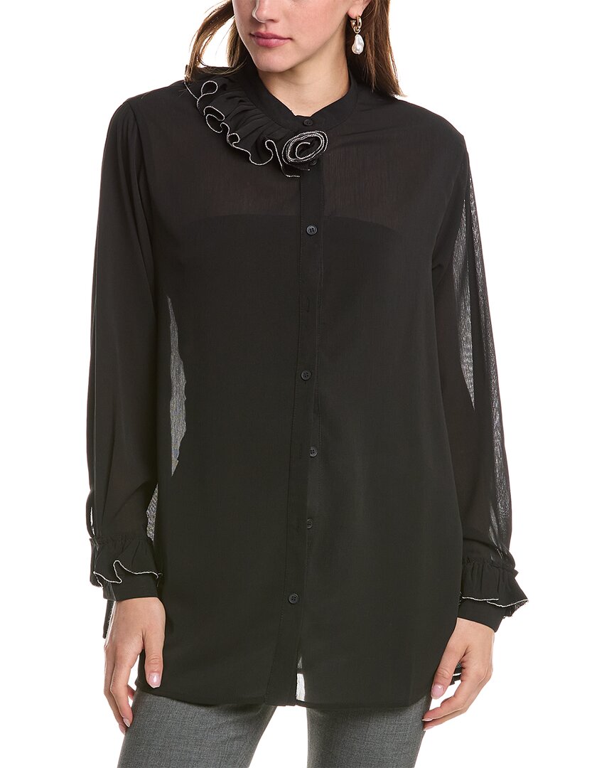 Shop Beulah Shirt In Black