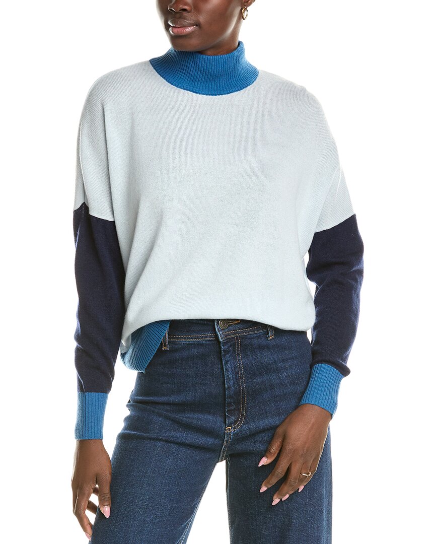 Shop Brodie Cashmere Wool & Cashmere-blend Color Block Jumper