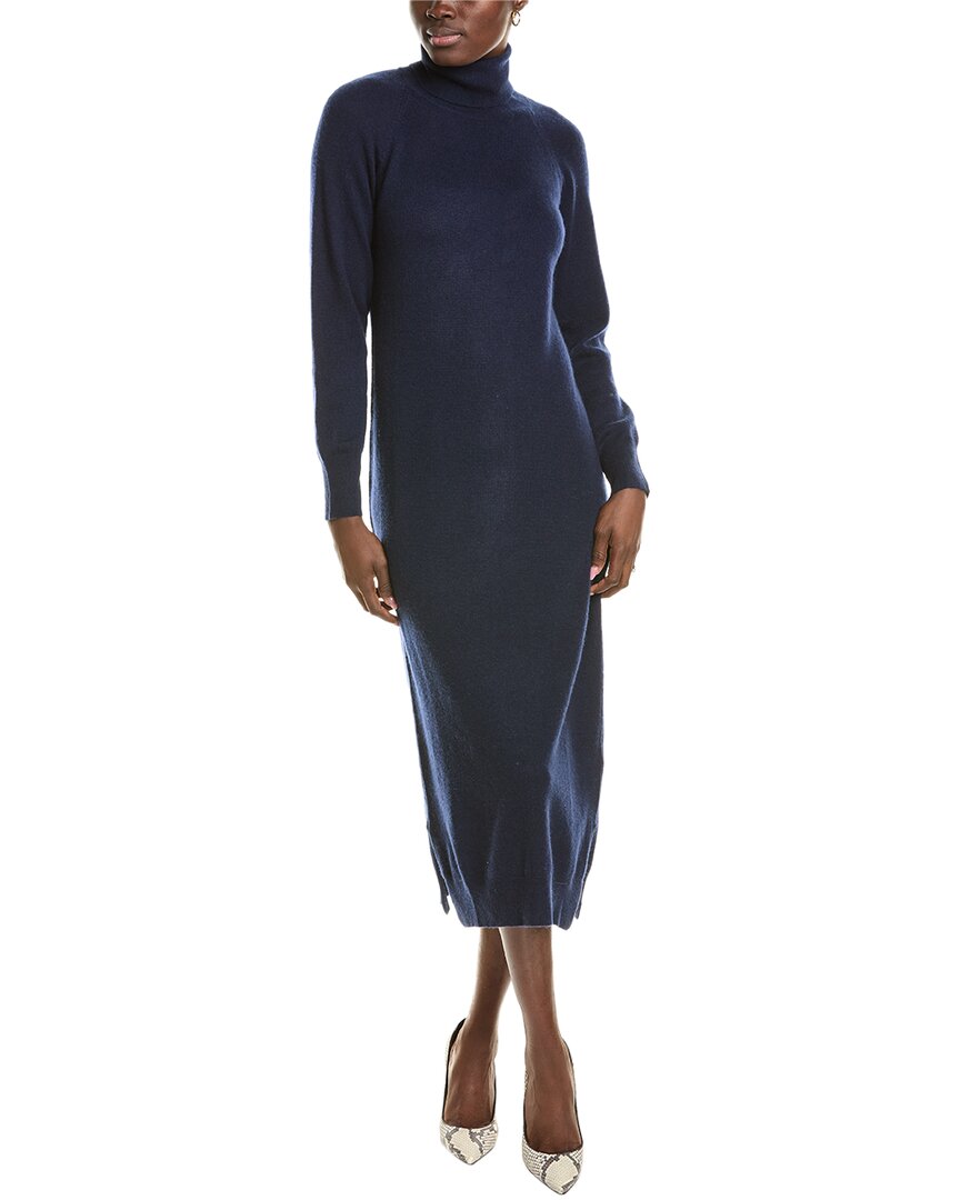 Shop Brodie Cashmere Wool & Cashmere-blend Luxe Roll Neck Dress