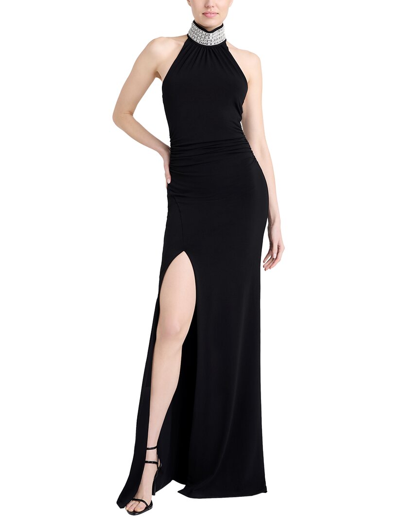 Cinq À Sept Sleeveless Izzy Gown In Black
