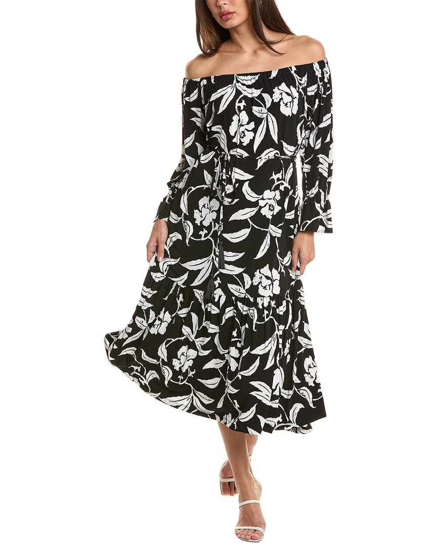 Tommy Bahama Carmela Midi Dress In Black