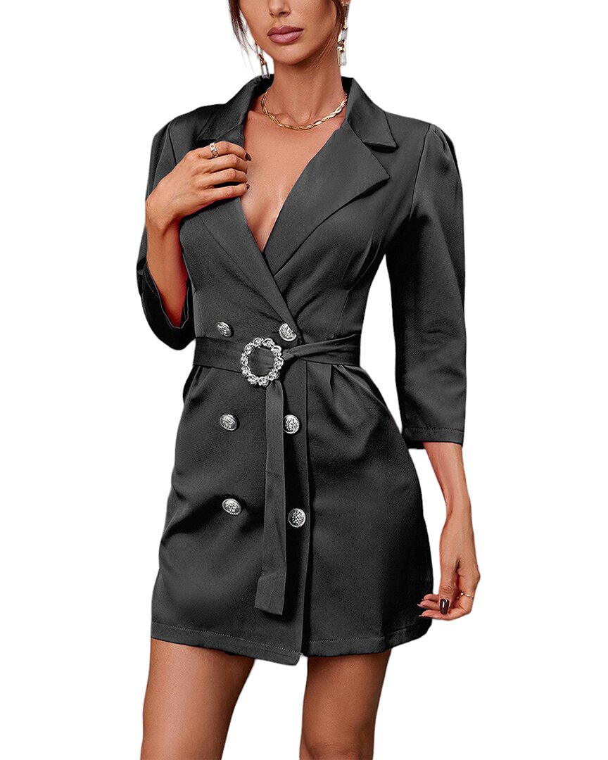 Vera Dolini Dress In Black