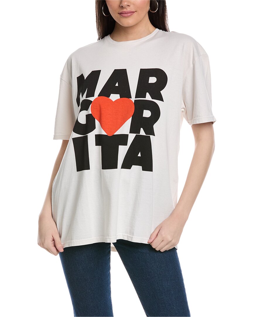 Shop Project Social T Margarita Relaxed T-shirt In White
