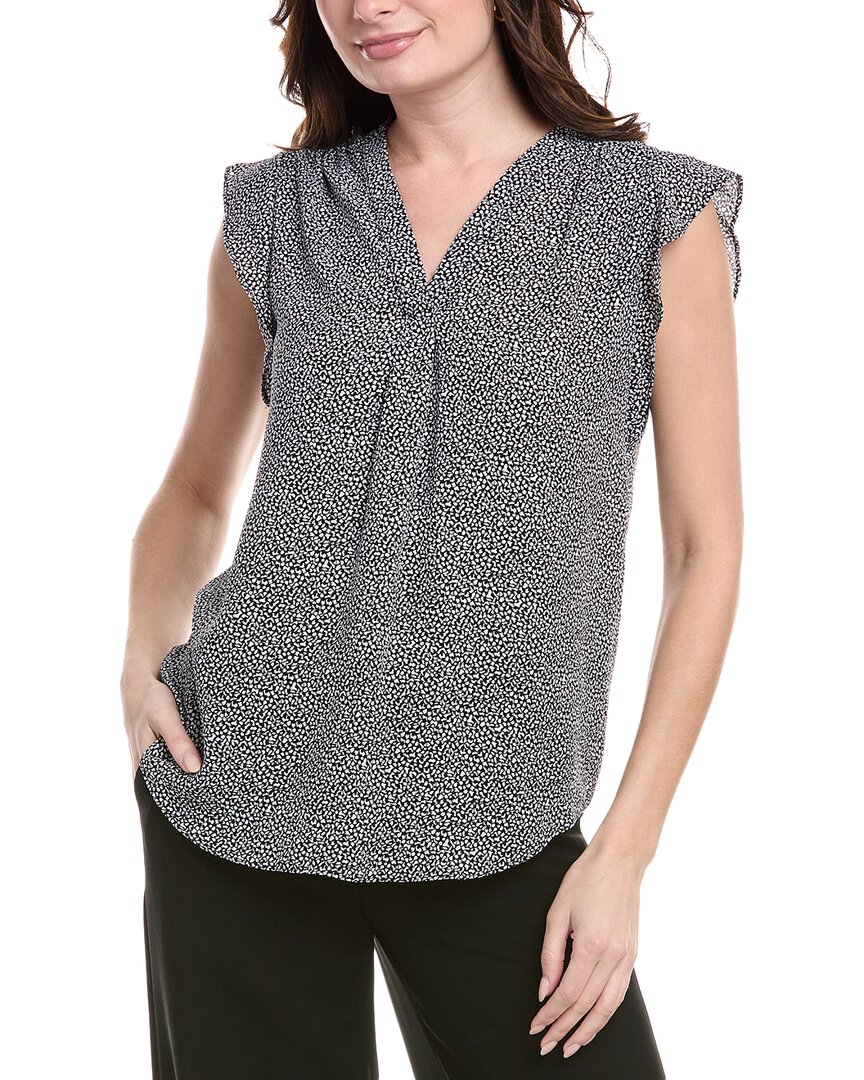 Vince Camuto Ruffle Blouse In Black