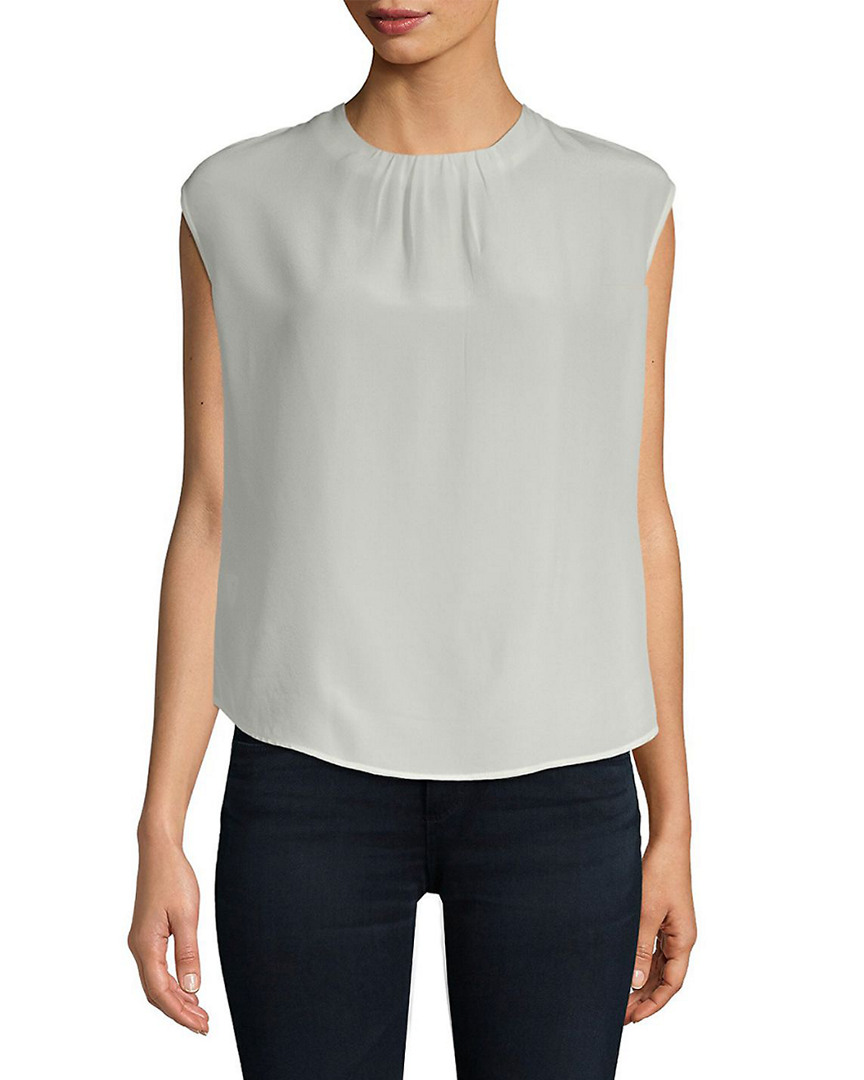 Image of Daniel Rainn Sleeveless Silk Top
