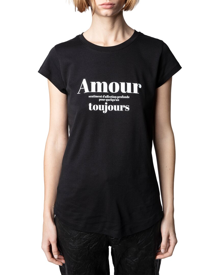 Zadig & Voltaire Amour Toujours Cotton Graphic Tee