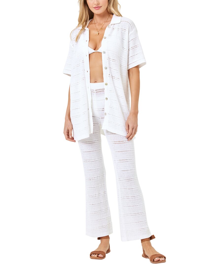 L*space Marbella Pant In White