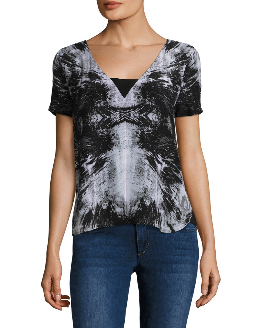 Image of Tart Cut-Out Silk Top