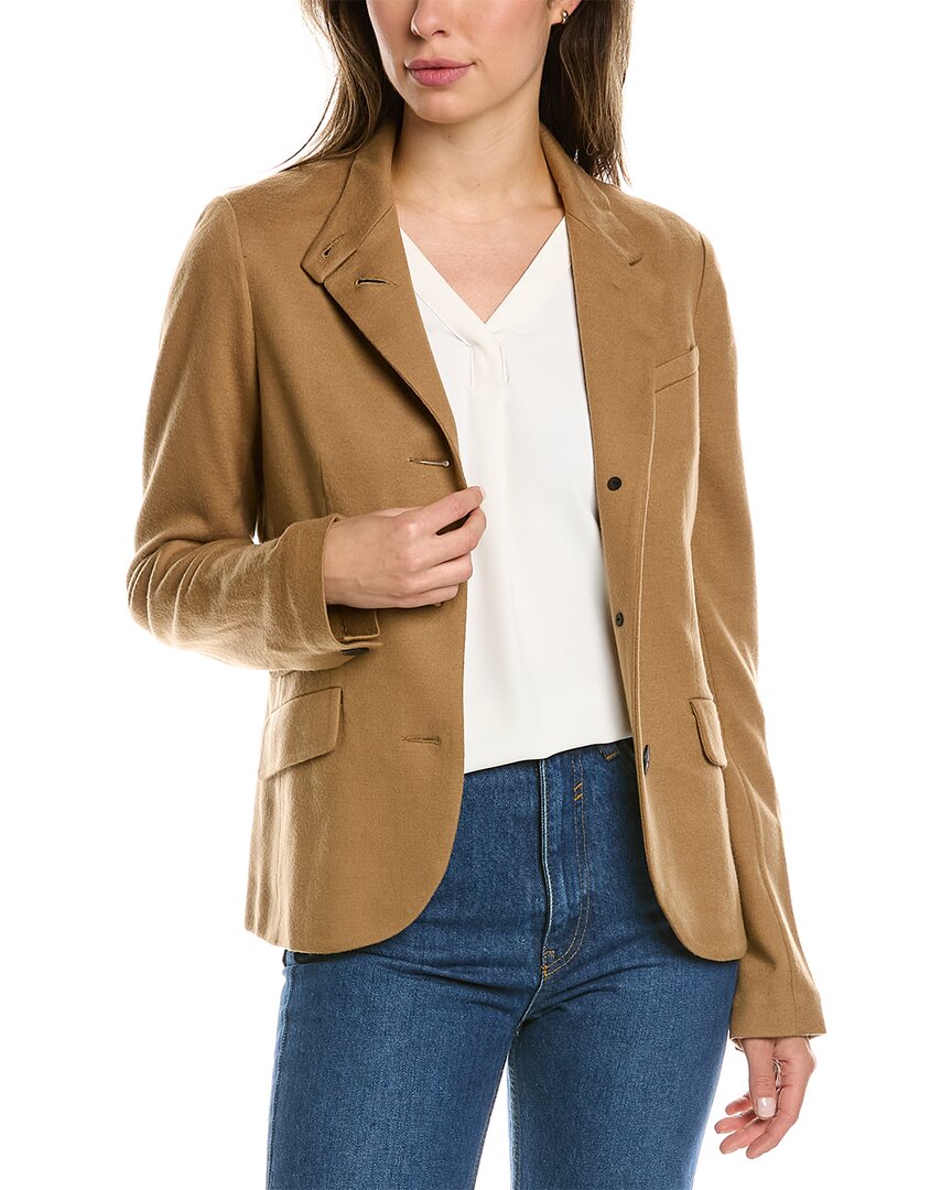 Rag & Bone Slade Slim Wool Blazer In Brown