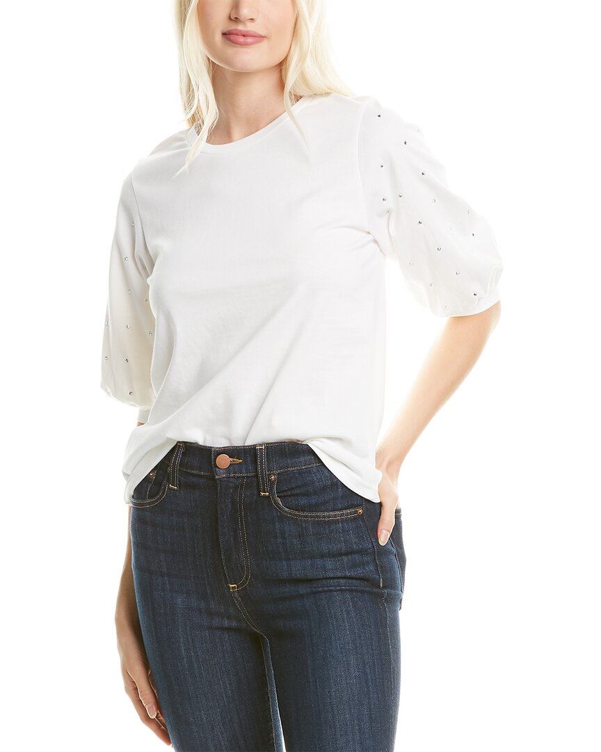 Image of city sleek Elbow-Sleeve Top