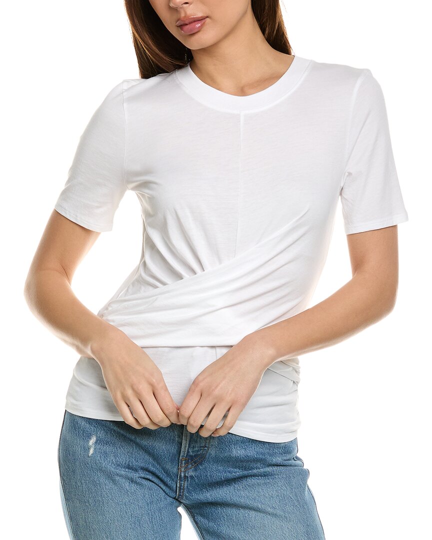Nation Ltd Talia Wrap T-shirt In White