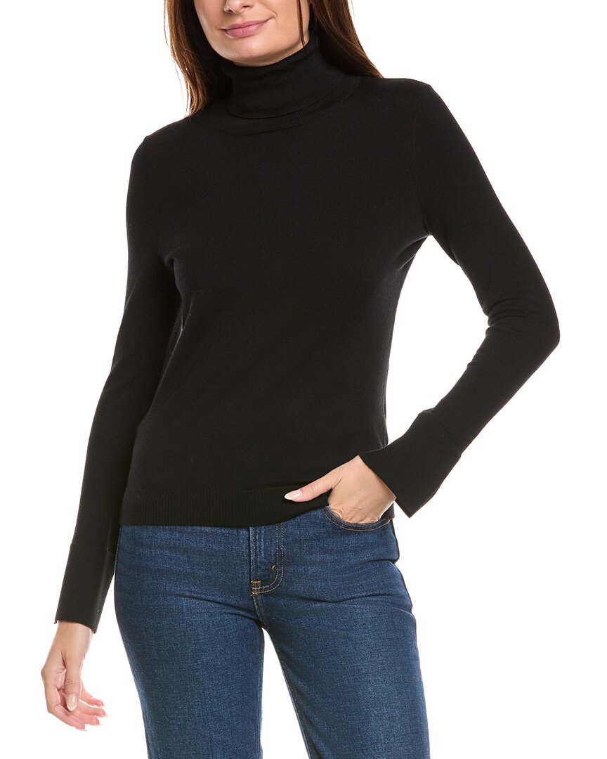 Bogner Vinny-1 Wool & Silk-blend Sweater In Black