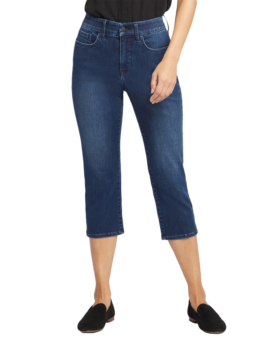 Shop Nydj Waist Match Slim Straight Crop Prospect Jean