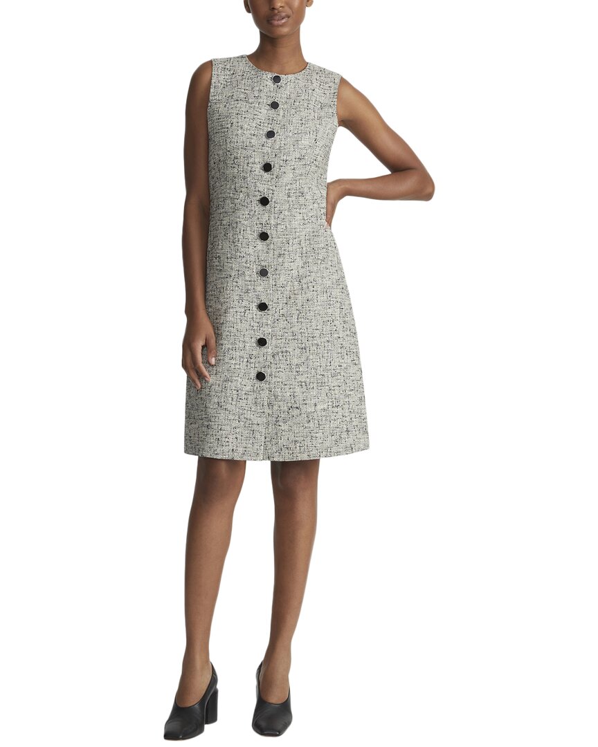 LAFAYETTE 148 LAFAYETTE 148 NEW YORK PETITE LINEN-BLEND DRESS