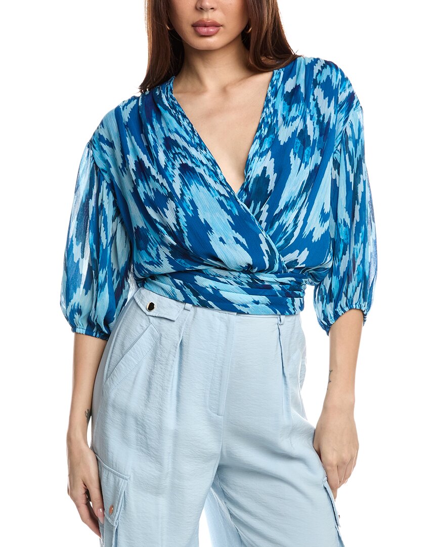 Shop Ramy Brook Blaire Top In Blue
