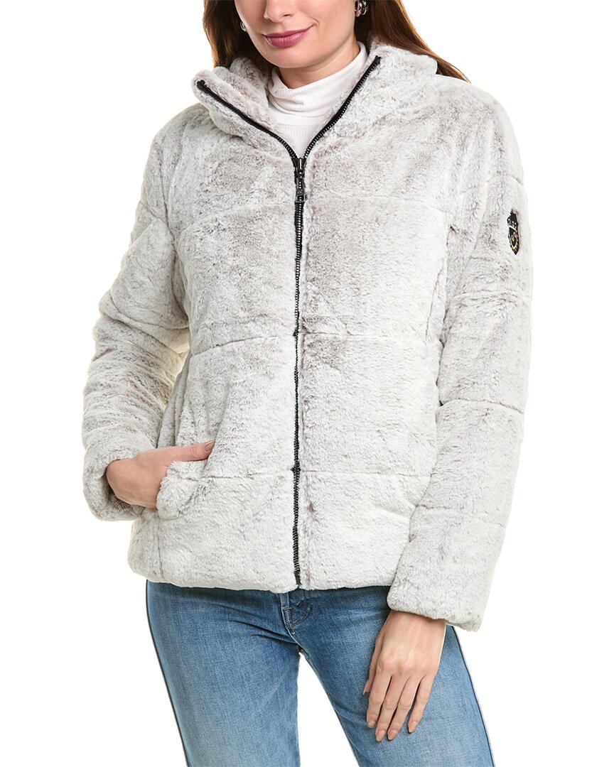 Skea Cloud 9 Puffy Jacket In Brown