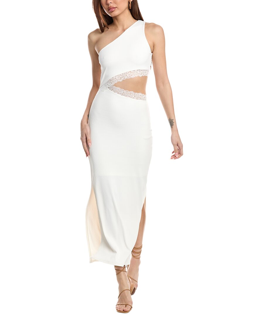 Shop Beach Riot Genevieve Lace Maxi Dress In White