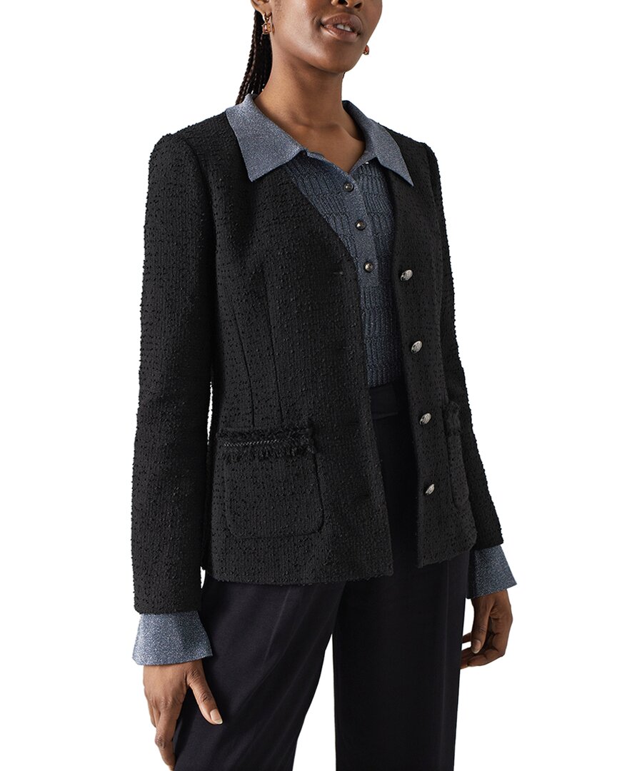 Lk Bennett Hanna Jackets In Black