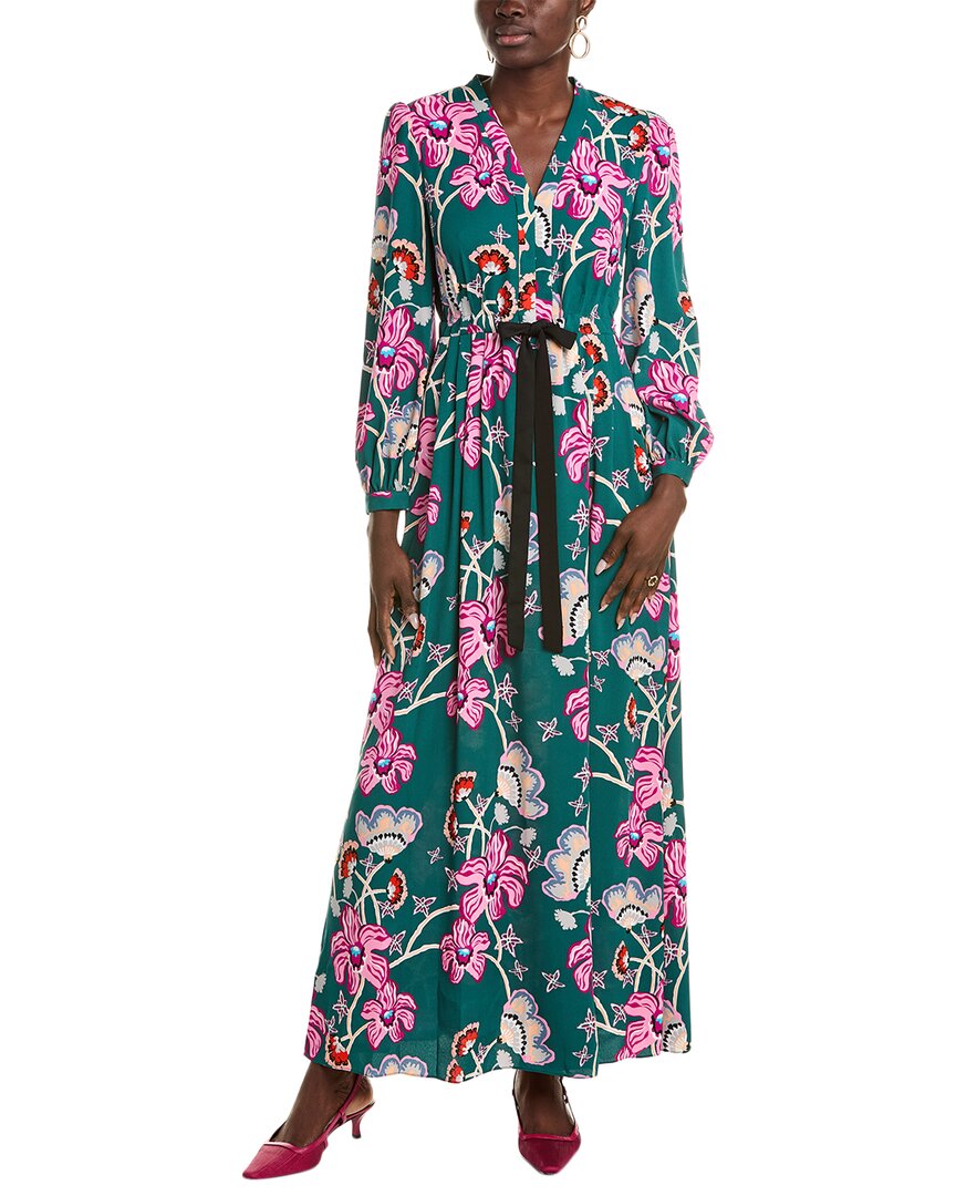 Diane Von Furstenberg Lilo Maxi Dress In Multi