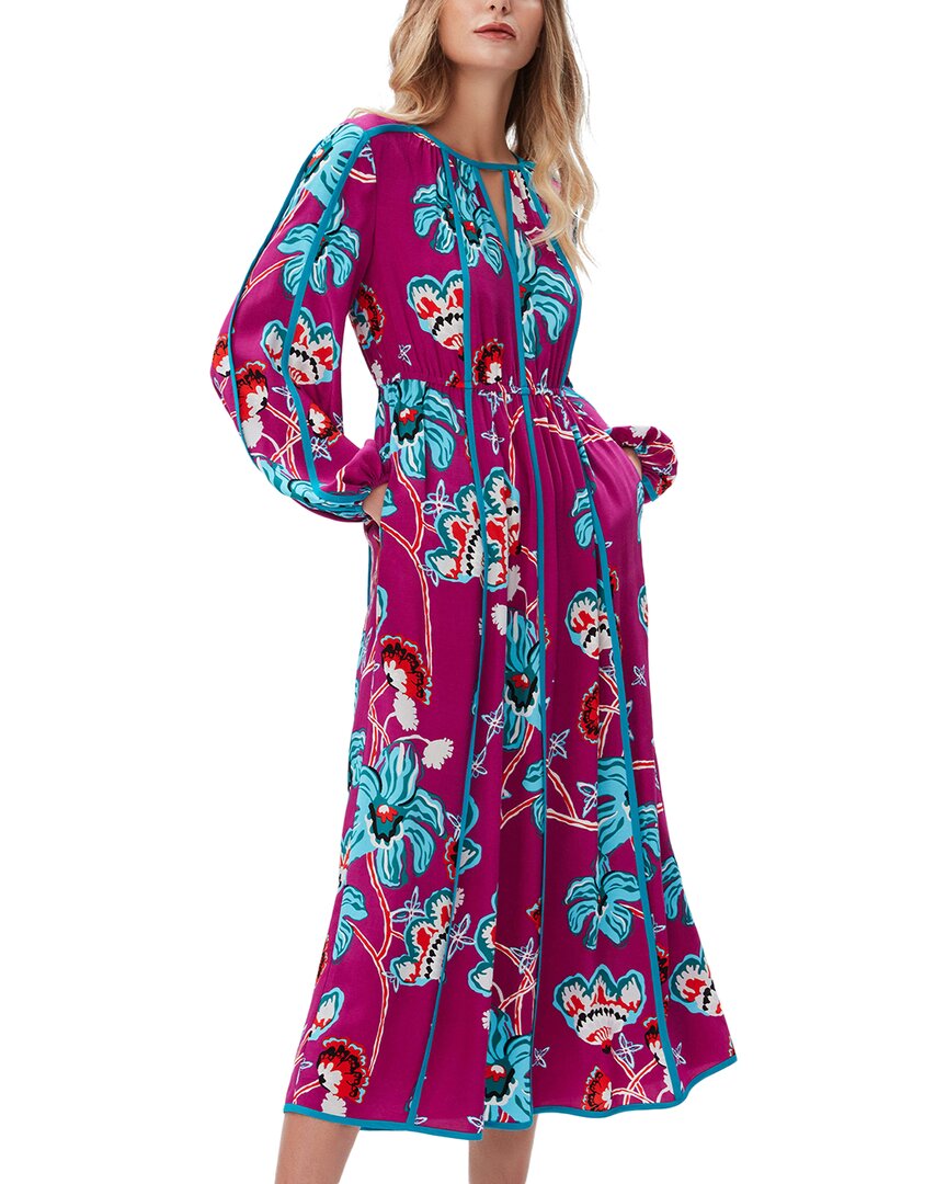 Diane Von Furstenberg Scott Dress In Multi