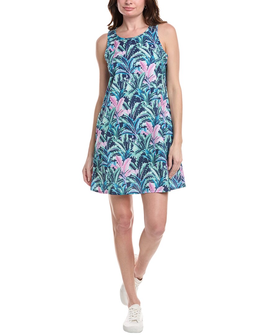 Tommy Bahama Villa Palms Tank Dress In Blue