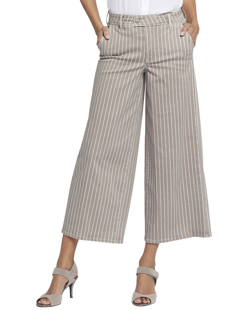 Nydj Mona Womens Denim Wide Leg Jeans