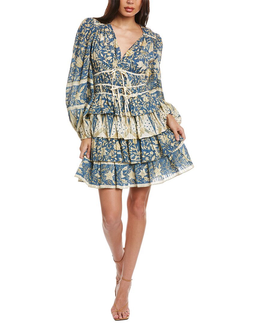 Shop Ulla Johnson Tiered Mini Dress