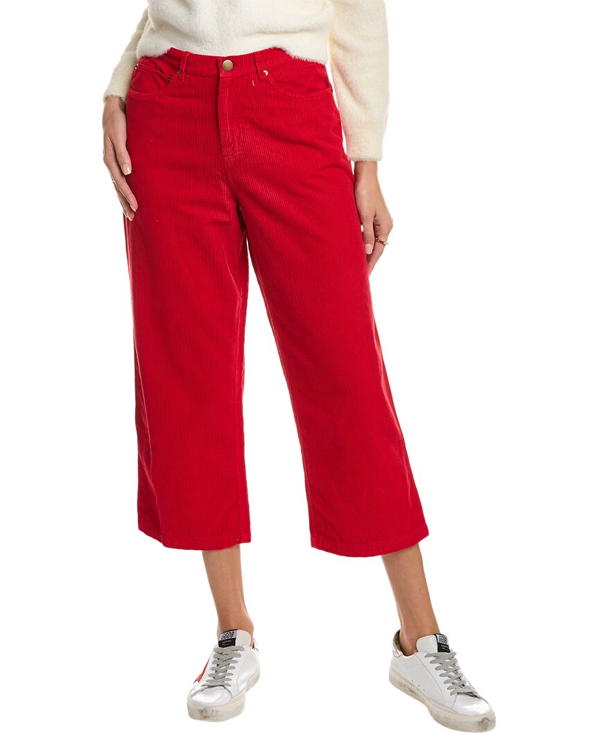 Shop Frances Valentine Jane Corduroy Pant In Red