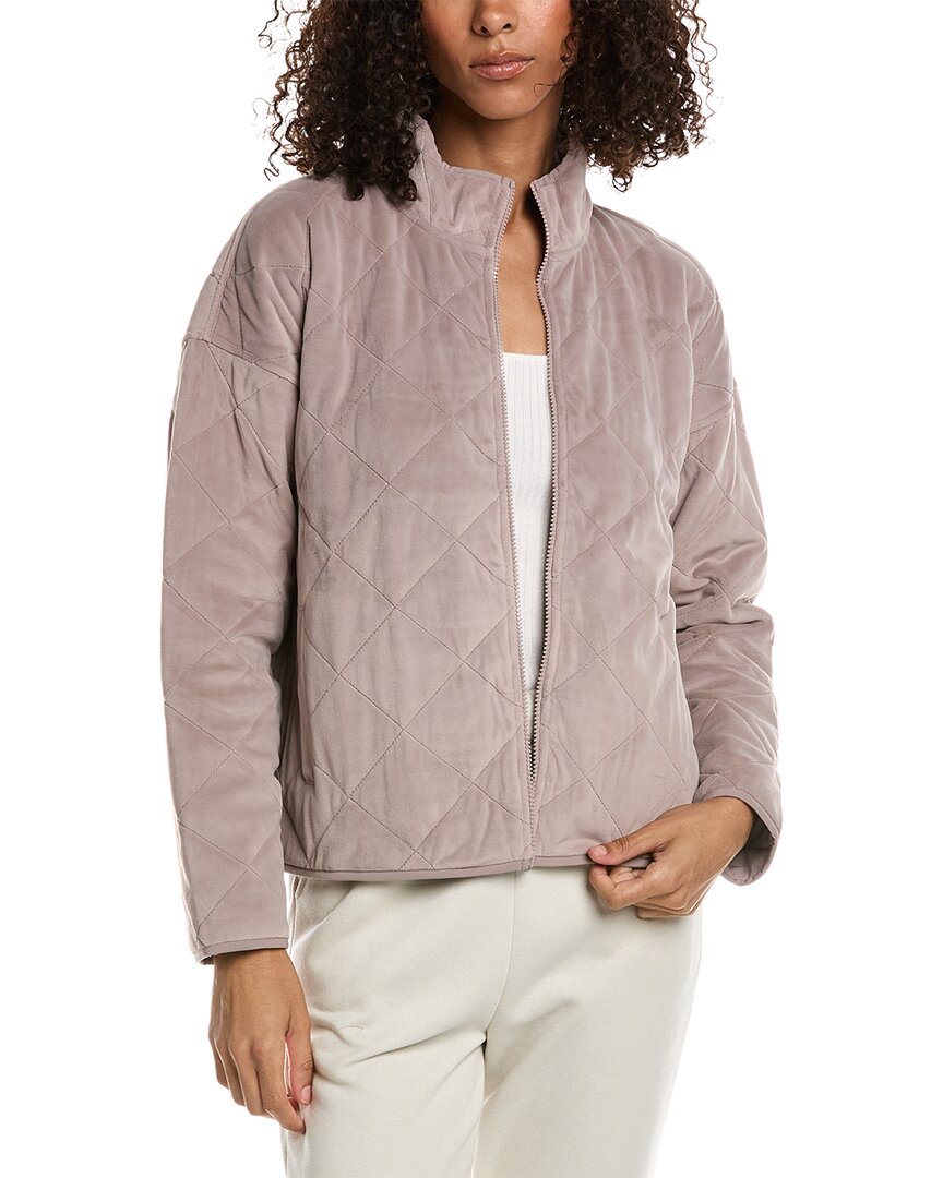 BAREFOOT DREAMS BAREFOOT DREAMS LUXECHIC QUILTED JACKET