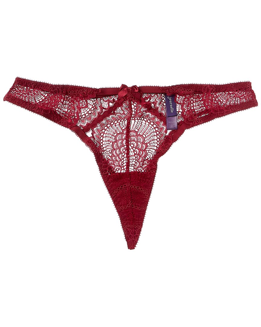Journelle Natalia String Thong In Red
