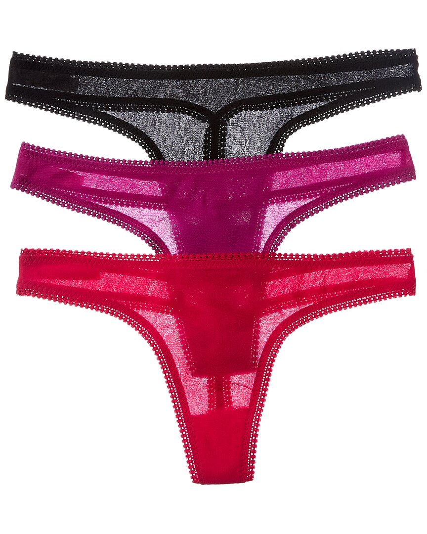 ON GOSSAMER ONGOSSAMER 3PK HIP-G THONG 