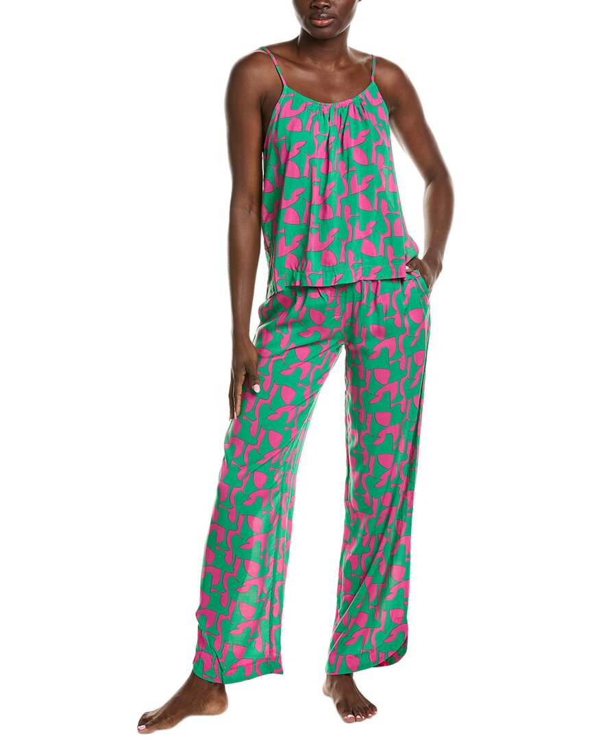 Sanctuary 2pc Cami & Pant Set In Multi