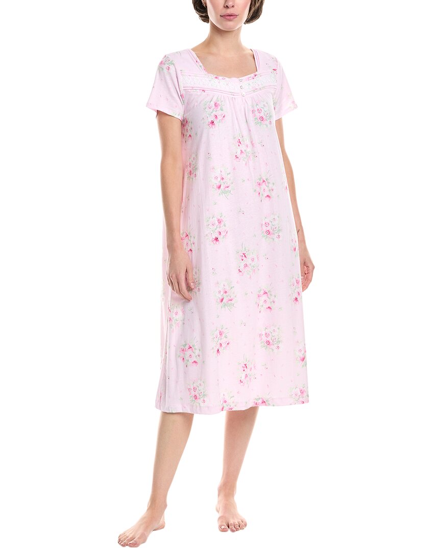 Carole Hochman Waltz Nightgown In Pink