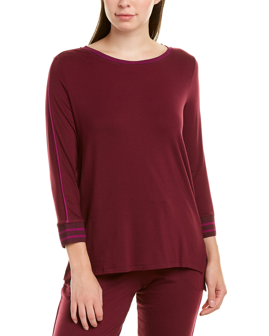 Image of Donna Karan Sleepwear High-Low Top